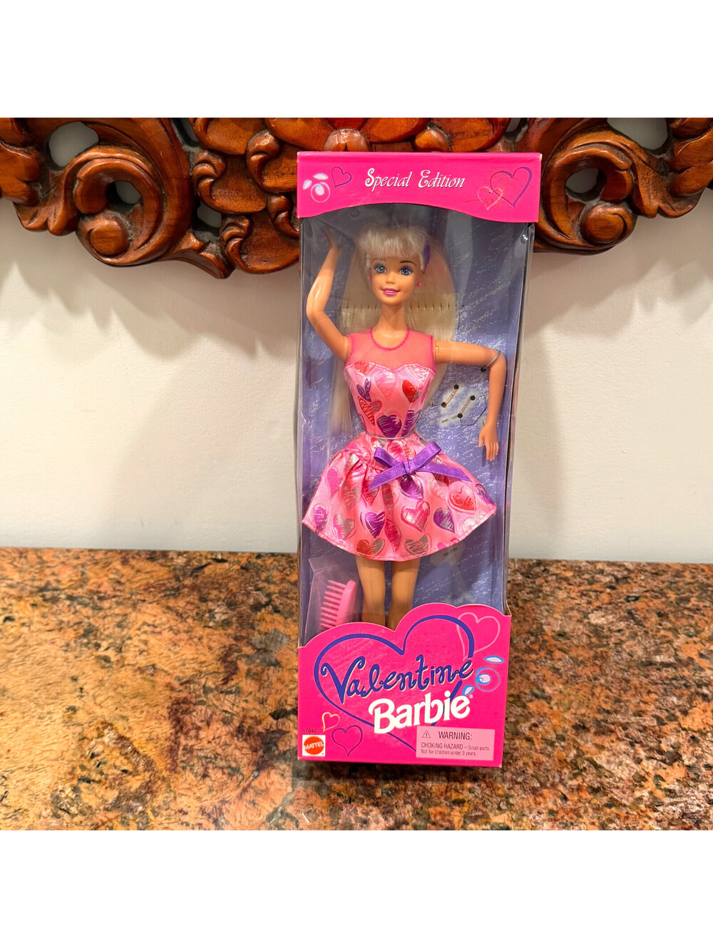 Vintage 1997 Special Edition Valentine Barbie Doll by Mattel